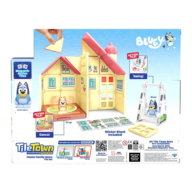 Tile Town Bluey Heeler Home Set