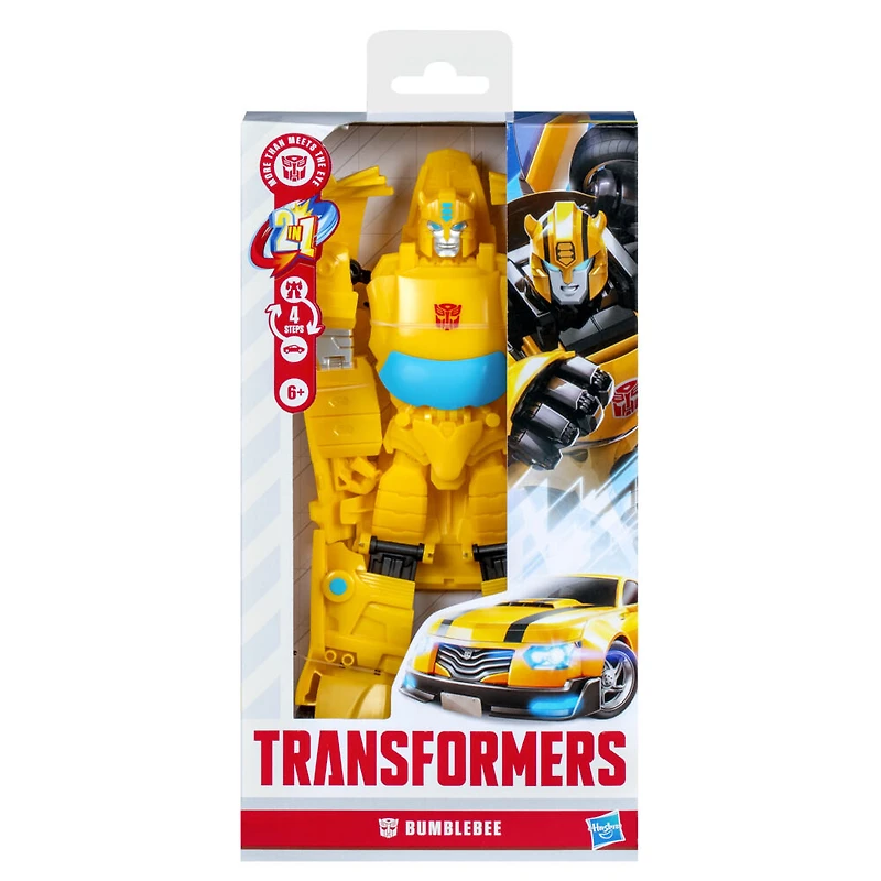 Transformers Authentics Titan Changers, figurine Bumblebee, pour enfants à partir de 6 ans