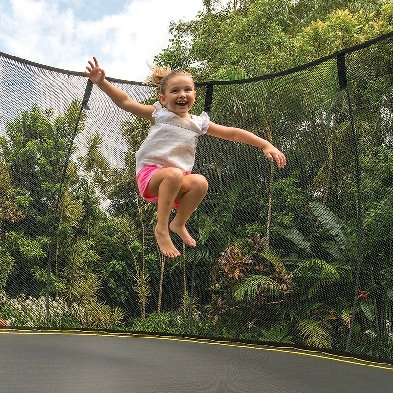 Springfree 8 ft x 13 ft Large Oval Trampoline with Safety Enclosure