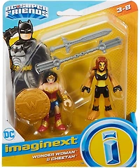 Fisher-Price Imaginext DC Super Friends Wonder Woman & Cheetah - English Edition