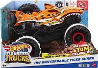 Hot Wheels Monster Trucks HWMT Unstoppable Tiger Shark RC Vehicle
