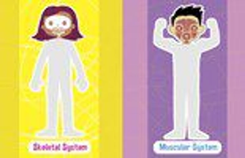 Jumbo Stickers For Lil Hands Human Body - Édition anglaise