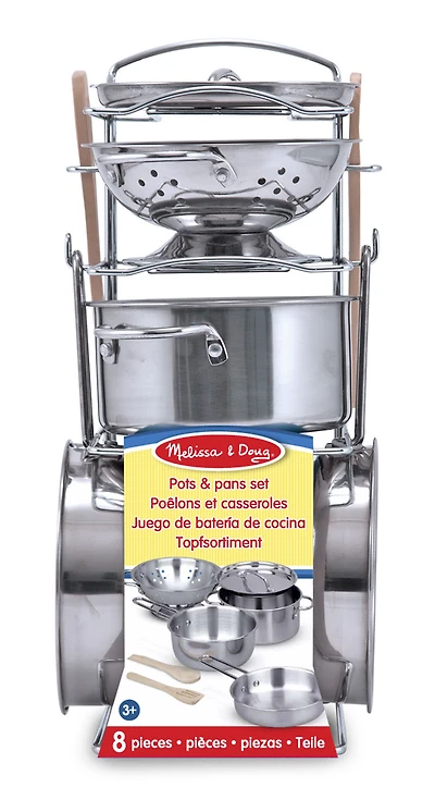 Melissa & Doug Pots & Pans Set