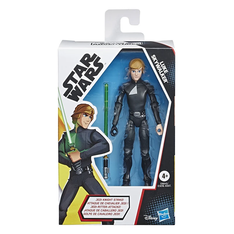 Star Wars Galaxy of Adventures Luke Skywalker 5-inch Scale Figure with Lightsaber Feature
