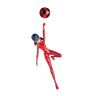 Miraculous Action Doll - Jump & Fly Ladybug