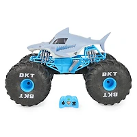 Monster Jam, Monster truck tout-terrain radiocommandé Mega Megalodon officiel, échelle 1:6