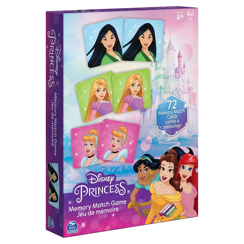Disney Princess, Jeu de mémoire