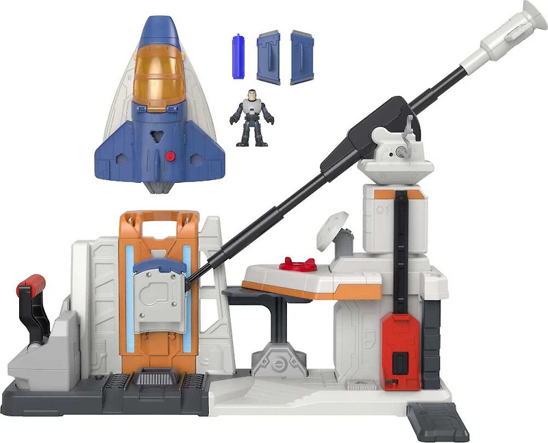 Imaginext Ascenseur et Lanceur Star Command inspiré du film Buzz l'Éclair de DisneyPixar