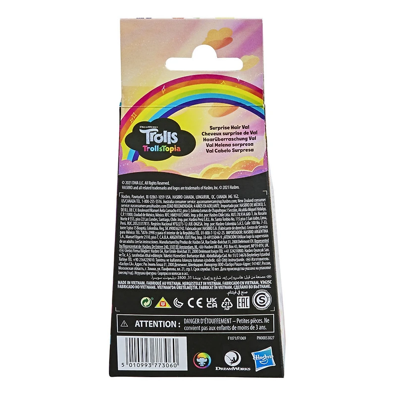 DreamWorks TrollsTopia Surprise Hair Val Collectible Doll