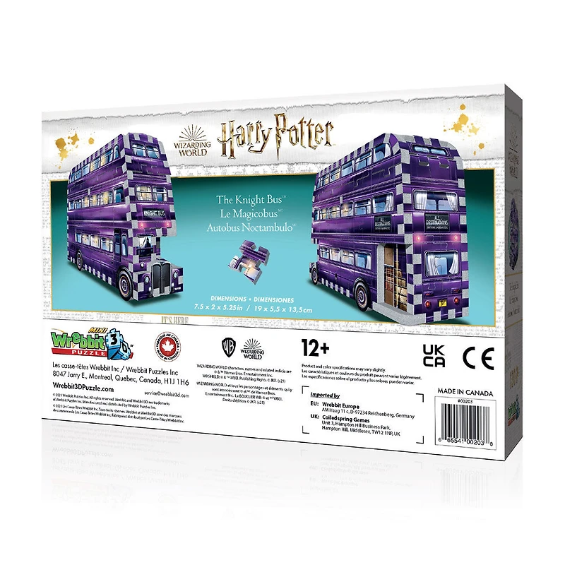 Wrebbit3D/Harry Potter Mini Casse-tête 3D Le Magicobus