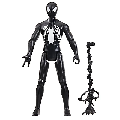 Marvel Spider-Man Epic Hero Series, figurine Spider-Man en costume de symbiote de 10 cm