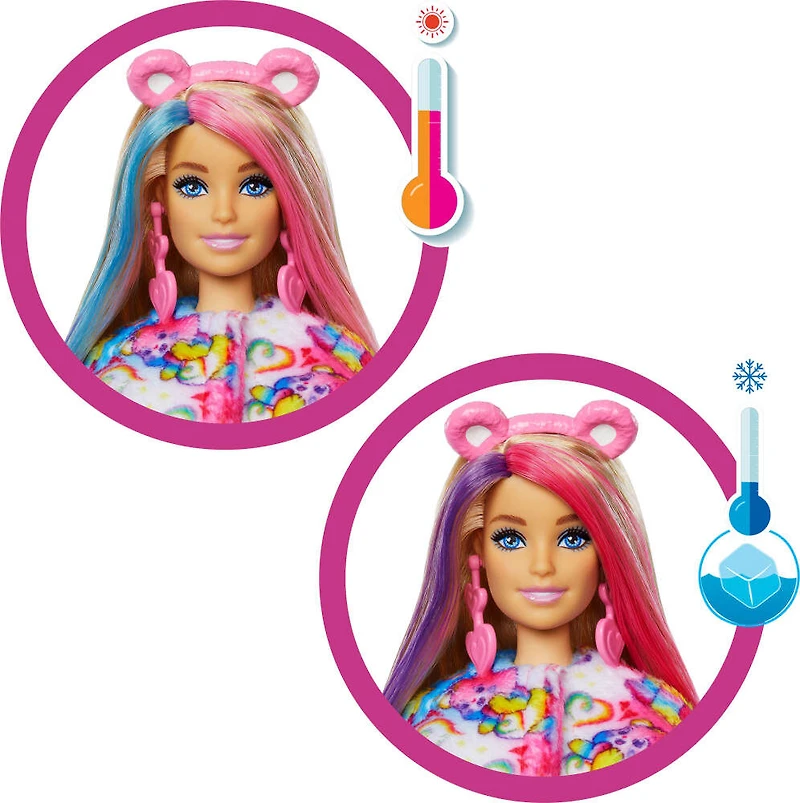 Barbie-Poupée Barbie Cutie Reveal Bisounours-avec 10 surprises