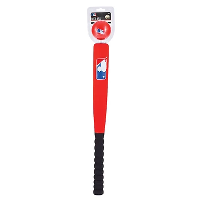 Mini-ensemble de bâton et balle en mousse Franklin Sports MLB Rouge