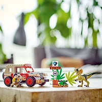 LEGO Jurassic Park L'embuscade du dilophosaurus 76958 Ensemble de jeu de construction (211 pièces)