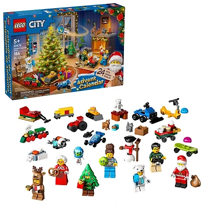 LEGO City Advent Calendar 2025 Countdown to Christmas Gift for Ages 5 and up 60475