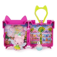 Gabby's Dollhouse Clip-On Playset with Kitty Fairy Toy Figure and Dollhouse Accessories