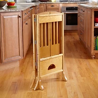 Guidecraft Contemporary Kitchen Helper, Honey