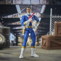 Power Rangers Lightning Collection, figurine Lightspeed Rescue Ranger Bleu premium de collection avec accessoires, 15 cm