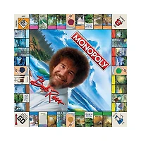 MONOPOLY: Bob Ross Edition Jeu De Plateau - Édition anglaise