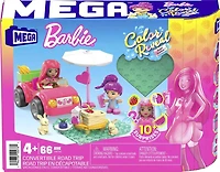 Mega Barbie Color Reveal Convertible Road Trip