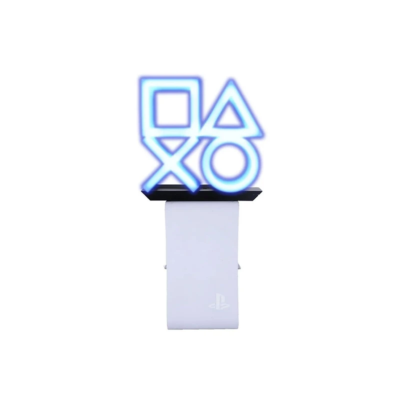 Exquisite Gaming Sony: Playstation Cable Guy Ikon éclairant, support de chargement pour téléphone et appareils