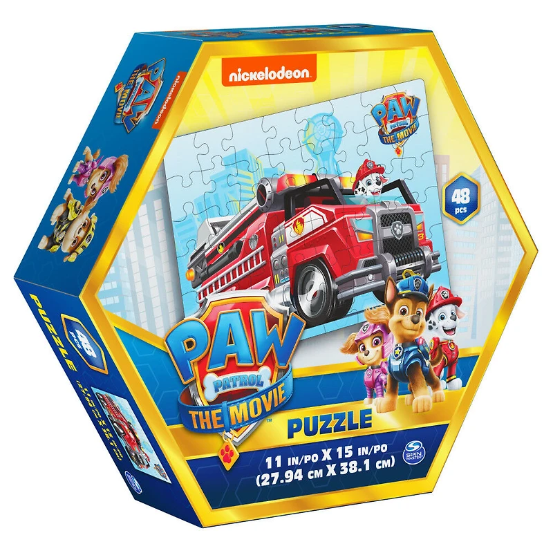 PAW Patrol The Movie, 48 Piece Jigsaw Puzzle, Marshall