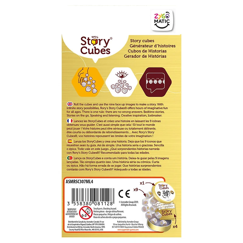 Zygomatic - Rory'S Story Cubes - Harry Potter - Multilingue
