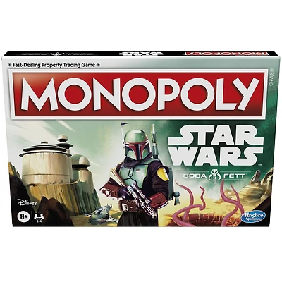 Monopoly: Star Wars Boba Fett Edition Board Game - English Edition