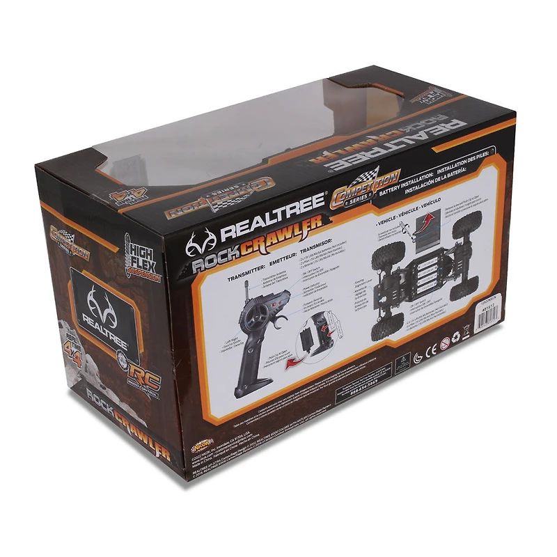 NKOK 2,4 GHz RealTree R/C Rock Crawler (bordure - bleu)