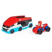 PAW Patrol, True Metal PAW Patroller Die-Cast Team Vehicle with 1:55 Scale Ryder ATV Toy Car