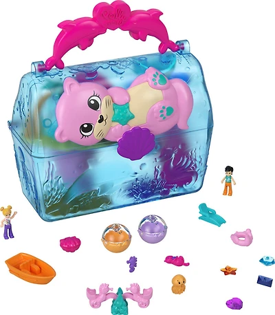 Polly Pocket - Sparkle Cove Adventure - Coffret - Coffre au trésor