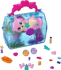 Polly Pocket - Sparkle Cove Adventure - Coffret - Coffre au trésor