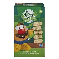 Mr. Potato Head Goes Green, 15 Parts and Pieces Made with Plant-Based Plastic, Kids Toys