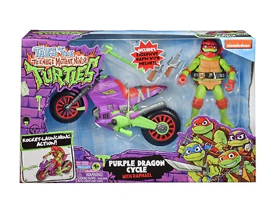 Tales of Teenage Mutant Ninja Turtles: Purple Dragon Battle Cycle with Exclusive Raphael