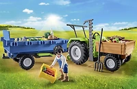 Playmobil - Tracteur avec remorque