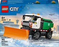 LEGO City Le chasse-neige - Camion - Ensemble de Construction de Camion avec Figurine de Conducteur - 60490
