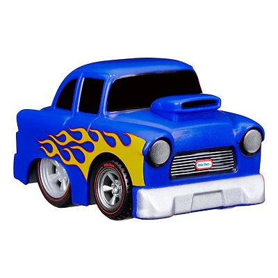 Véhicules Little Tikes Crazy Fast, ancien véhicule d'accélération (bleu avec des flammes)