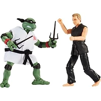 Teenage Mutant Ninja Turtles v. Cobra Kai: Raphael v. John Kreese - 6" Figurine (Pack de 2)