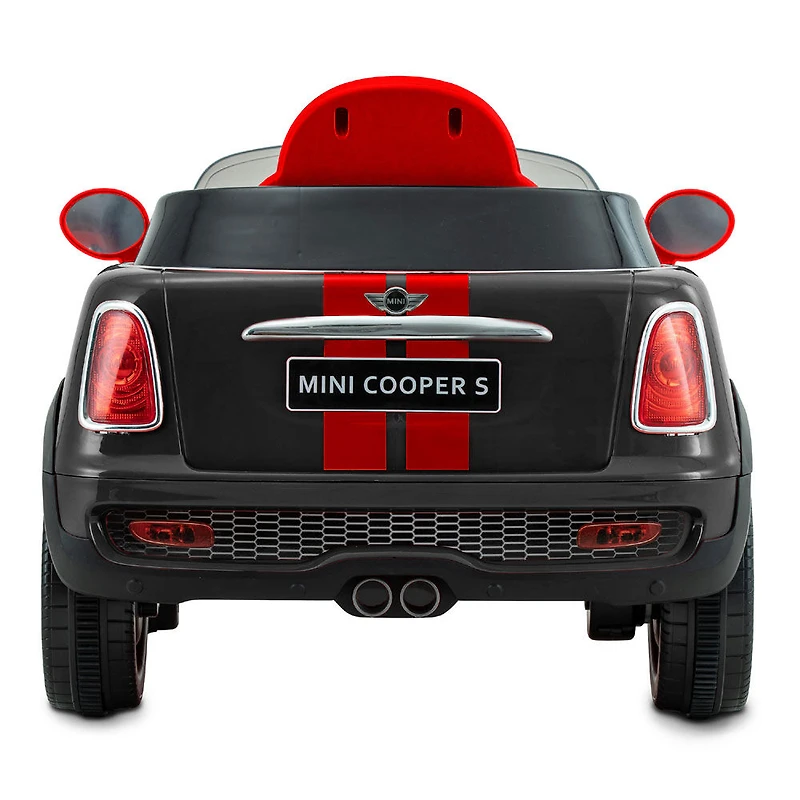 Véhicule porteur MINI Cooper S de Rollplay avec batterie de 6 V