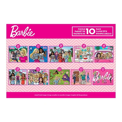 Barbie: 10-in-1 Multipack Puzzle Assortment - Notre exclusivité