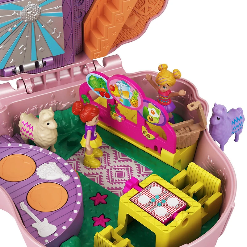Polly Pocket - Coffret de jeu compact LAMA FESTIF