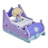 Disney's Frozen 2 Twirlabouts Series 1 Elsa Sled to Shop Playset