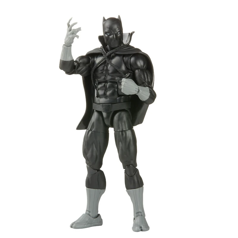Marvel Legends Series, bandes dessinées classiques Marvel, Black Panther de 15 cm, 2 accessoires et 1 pièce Build-A-Figure