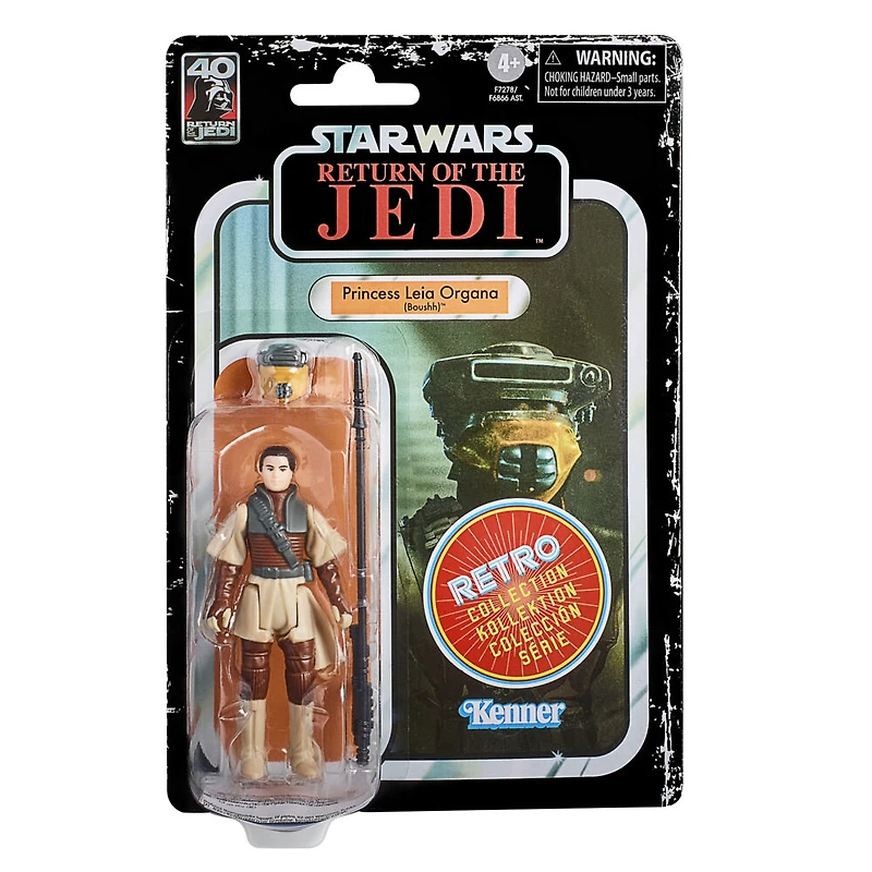 Star Wars Retro Collection Princess Leia Organa (Boushh), Action Figures 3.75 Inch