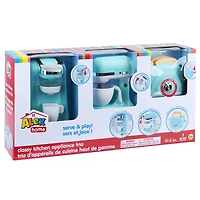 Ensemble d'appareils de cuisine 3PC : bleu