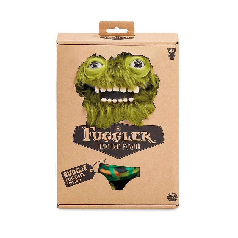 Fuggler 9" Funny Ugly Monster - Budgie Fuggler Count Underoo Mcgoo (Green) - R Exclusive