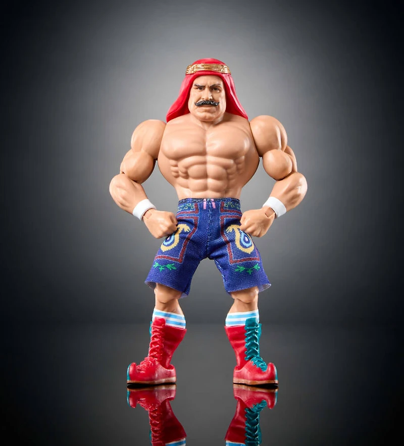 WWE Superstars Fig. art. 15,24cm et acc. Iron Sheik Série 14
