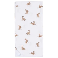 Gerber Childrenswear - 4 Pack Flannel Receiving Blanket - Retro Floral