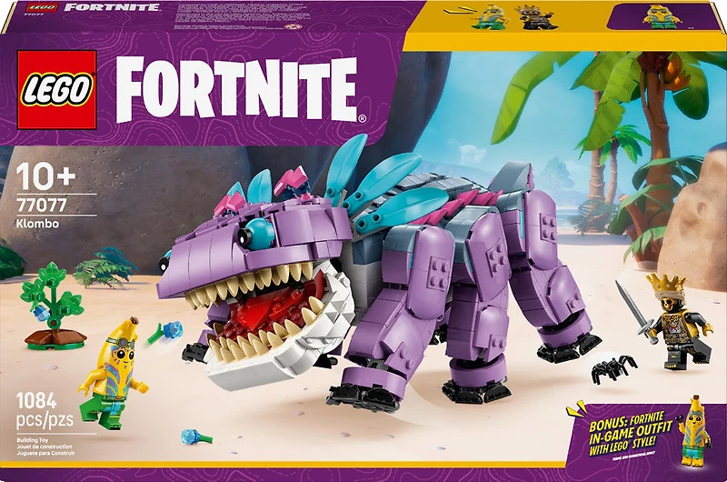 LEGO Fortnite Klombo, Jouet de Jeu Vidéo, Ensemble de Construction pour les Enfants et les Joueurs de Jeu Vidéo 77077