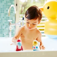 Ensemble de jouets pour le bain qui s'allument Galaxy Buddies, paquet de 2